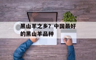 黑山羊之乡？中国最好的黑山羊品种