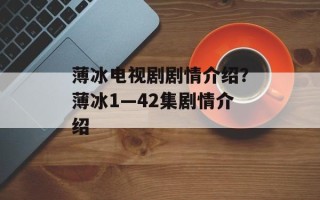 薄冰电视剧剧情介绍？薄冰1—42集剧情介绍