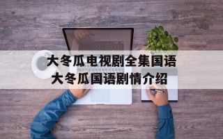 大冬瓜电视剧全集国语 大冬瓜国语剧情介绍