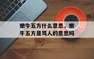 嫩牛五方什么意思，嫩牛五方是骂人的意思吗