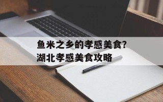 鱼米之乡的孝感美食？湖北孝感美食攻略