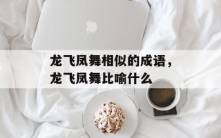 龙飞凤舞相似的成语，龙飞凤舞比喻什么