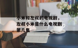 小米和左叔的电视剧，左叔小米是什么电视剧第几集