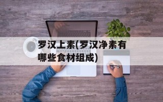 罗汉上素(罗汉净素有哪些食材组成)