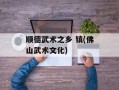 顺德武术之乡 镇(佛山武术文化)