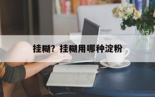挂糊？挂糊用哪种淀粉