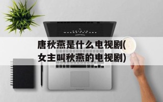 唐秋燕是什么电视剧(女主叫秋燕的电视剧)