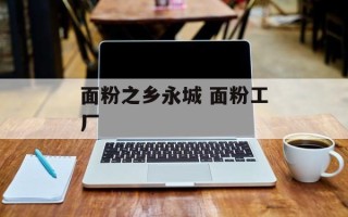 面粉之乡永城 面粉工厂