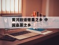 黄河故道椹果之乡 中国桑葚之乡