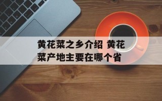 黄花菜之乡介绍 黄花菜产地主要在哪个省