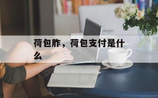 荷包胙，荷包支付是什么