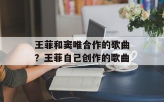 王菲和窦唯合作的歌曲？王菲自己创作的歌曲