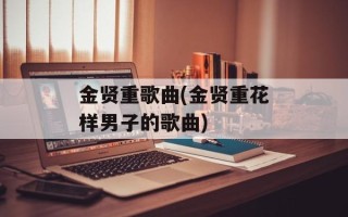 金贤重歌曲(金贤重花样男子的歌曲)
