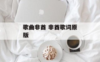 歌曲非酋 非酋歌词原版