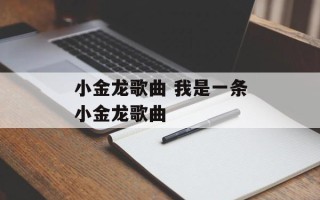 小金龙歌曲 我是一条小金龙歌曲