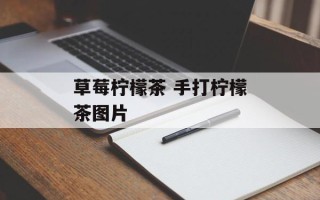 草莓柠檬茶 手打柠檬茶图片