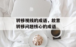 转移视线的成语，故意转移问题核心的成语