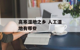 高寒湿地之乡 人工湿地有哪些