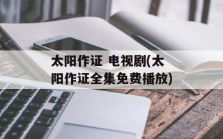 太阳作证 电视剧(太阳作证全集免费播放)