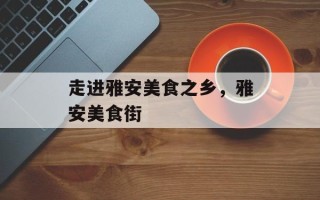 走进雅安美食之乡，雅安美食街