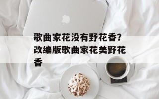 歌曲家花没有野花香？改编版歌曲家花美野花香