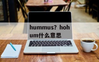 hummus？hohum什么意思
