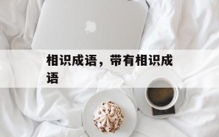 相识成语，带有相识成语