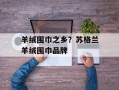 羊绒围巾之乡？苏格兰羊绒围巾品牌
