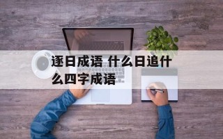 逐日成语 什么日追什么四字成语