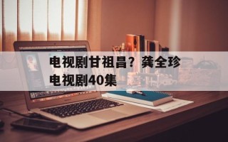 电视剧甘祖昌？龚全珍电视剧40集