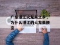 广东湛江火龙果之乡，为什么湛江的火龙果便宜