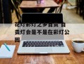 花灯彩灯之乡自贡 自贡灯会是不是在彩灯公园