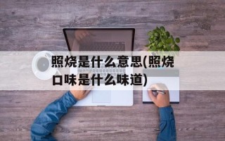 照烧是什么意思(照烧口味是什么味道)