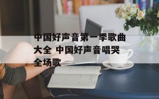 中国好声音第一季歌曲大全 中国好声音唱哭全场歌