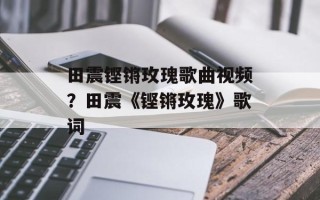 田震铿锵玫瑰歌曲视频？田震《铿锵玫瑰》歌词