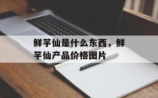 鲜芋仙是什么东西，鲜芋仙产品价格图片