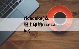 ricecake(衣服上印的ricecake)