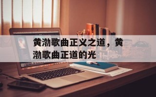 黄渤歌曲正义之道，黄渤歌曲正道的光