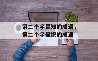 第二个字是知的成语，第二个字是织的成语