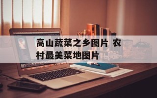 高山蔬菜之乡图片 农村最美菜地图片