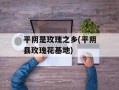 平阴是玫瑰之乡(平阴县玫瑰花基地)