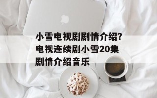 小雪电视剧剧情介绍？电视连续剧小雪20集剧情介绍音乐