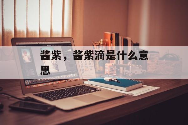 酱紫，酱紫滴是什么意思-第1张图片-