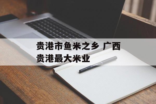 贵港市鱼米之乡 广西贵港最大米业-第1张图片-
