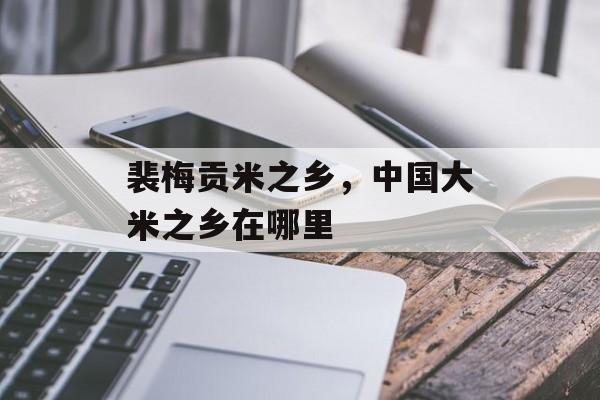 裴梅贡米之乡，中国大米之乡在哪里-第1张图片-